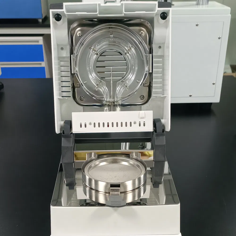Erdnusskorn schneller Halogenfeuchtigkeitstester Analyzer für das Labor 3