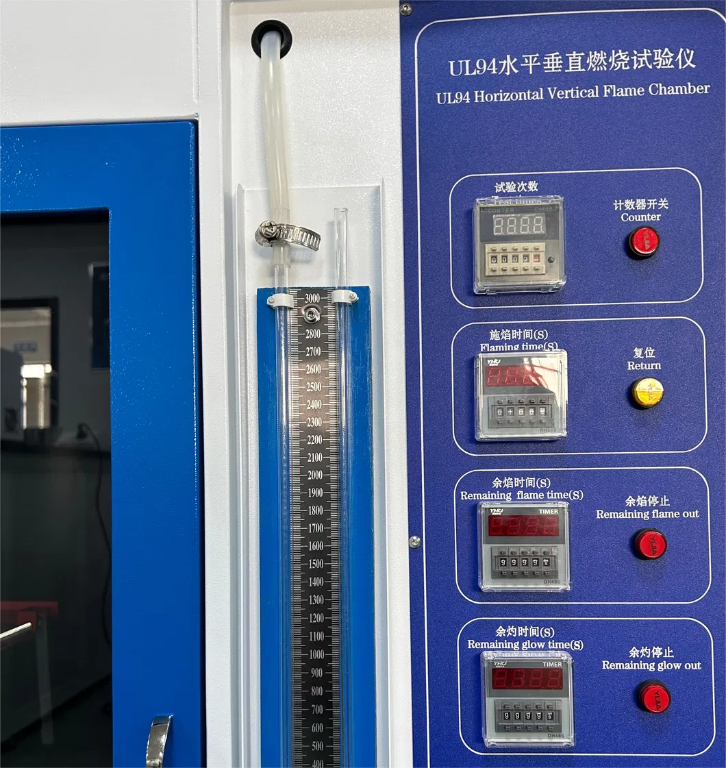 Laboratorium UL94 Feuerprüfgerät Verbrennungskammer Tester für Kunststoffe 3