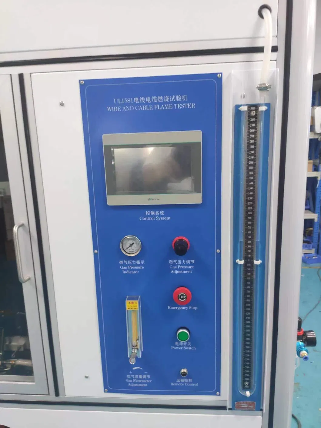 UL 1581 Leckageprüfmaschine für Draht- und Kabel-Flammenprüfkammer 0